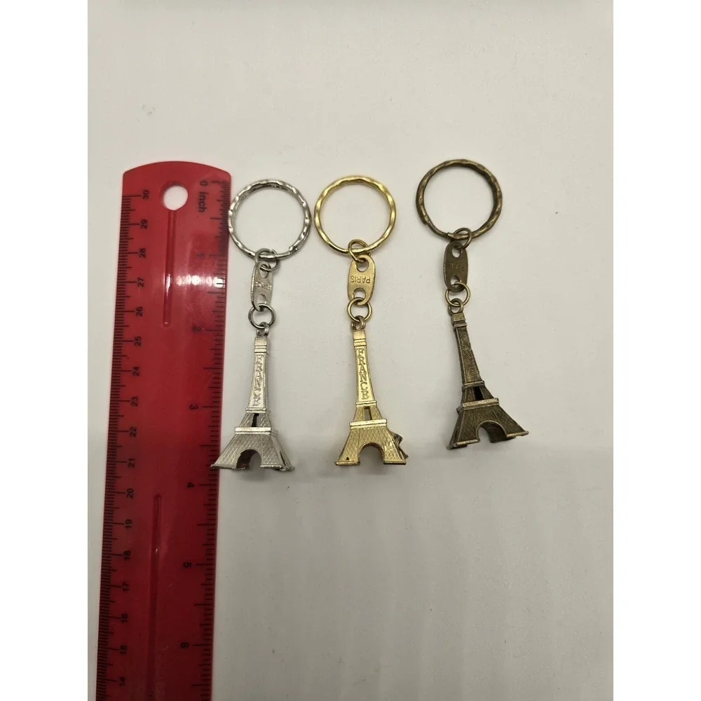 Paris Keychain, France Souvenir Gifts, Eiffel Tower French Flag Key Chains